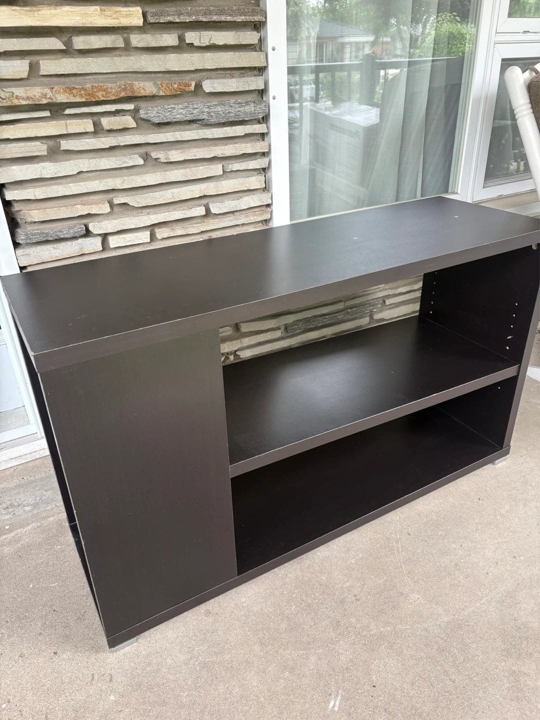 Dark Brown Media Console / Storage Unit - photo 3
