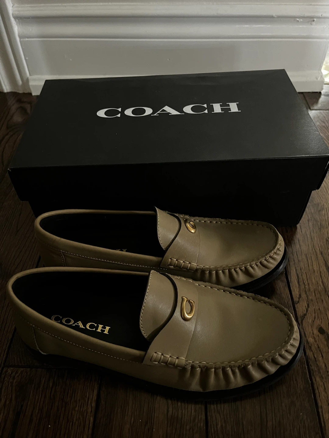 Coach Cruz Leather Espadrille Loafers - photo 2