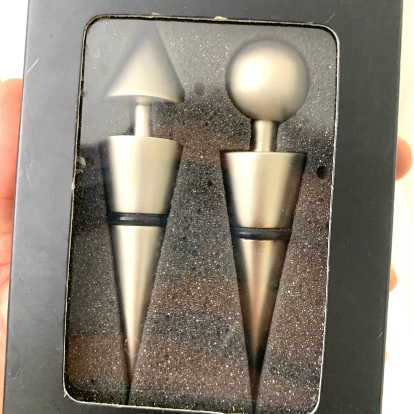 Wine Bottle Stoppers Metal Bottle Bar Accessories Kitchen