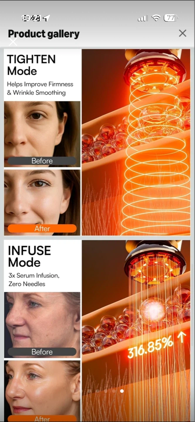 INIA Flare Facial Device with Hydrating Conductive Gel - photo 5