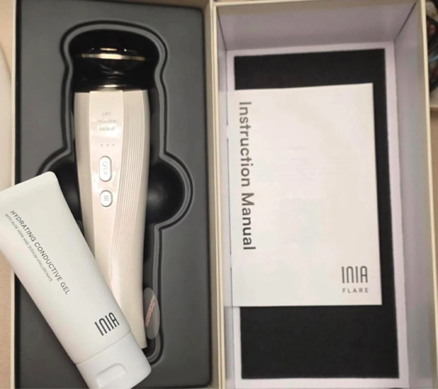 INIA Flare Facial Device with Hydrating Conductive Gel - photo 3