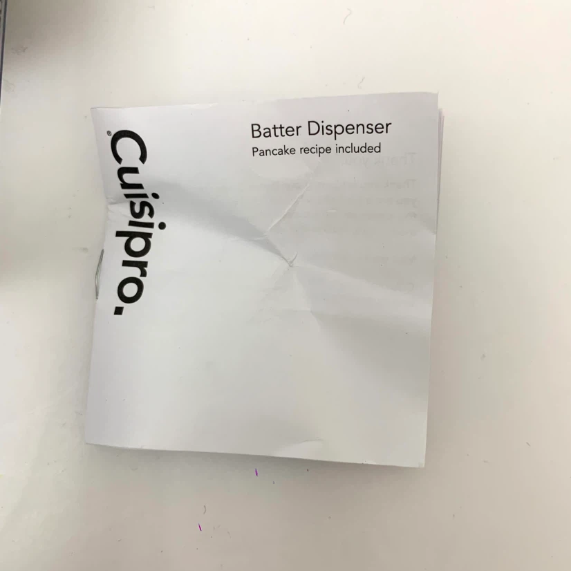 Batter Dispenser Baking Tool Cupcake Pancake Cuisipro Kitchen - photo 2