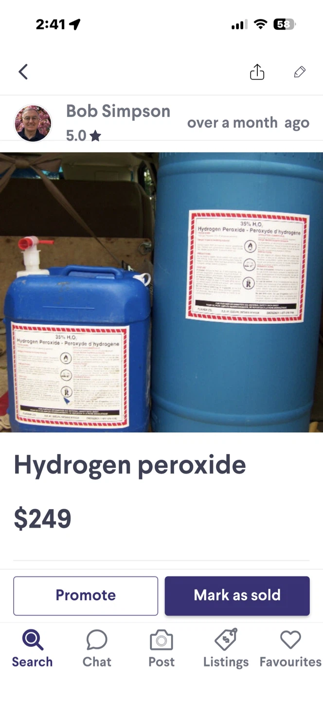 Hydrogen, Peroxide Injector - photo 2
