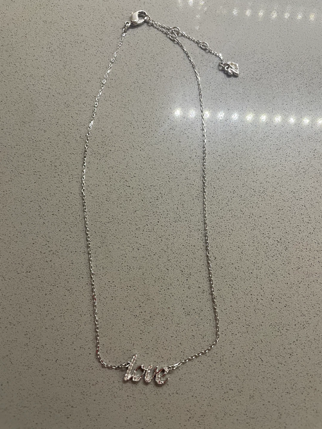 Swarovski retired "love" Necklace