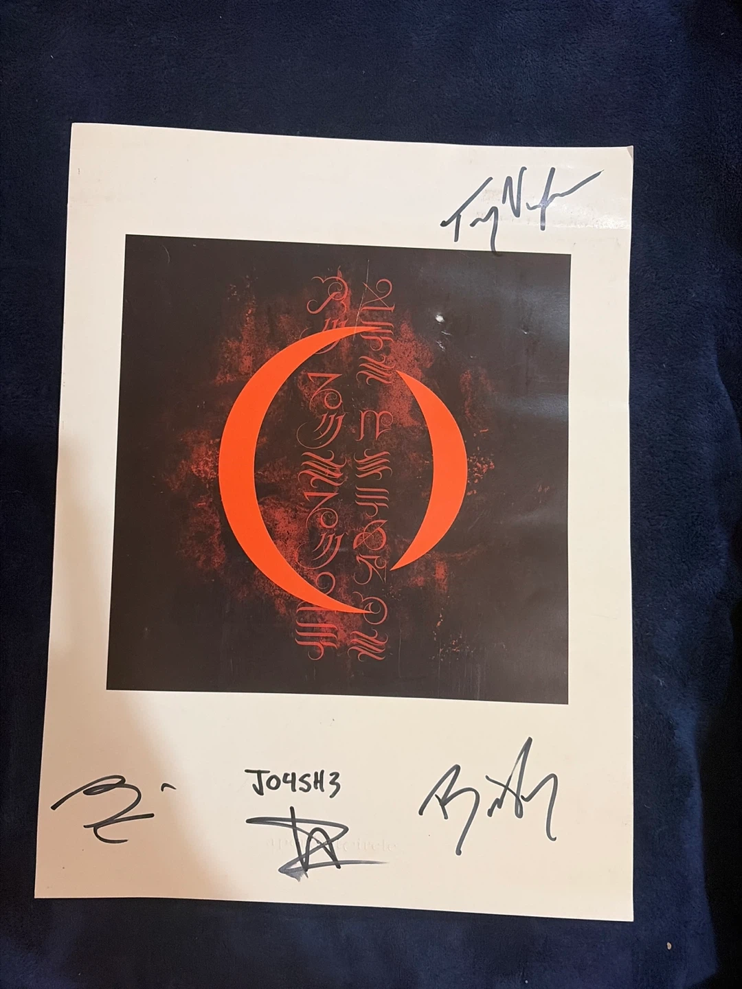 “A Perfect Circle” Signed  Poster
