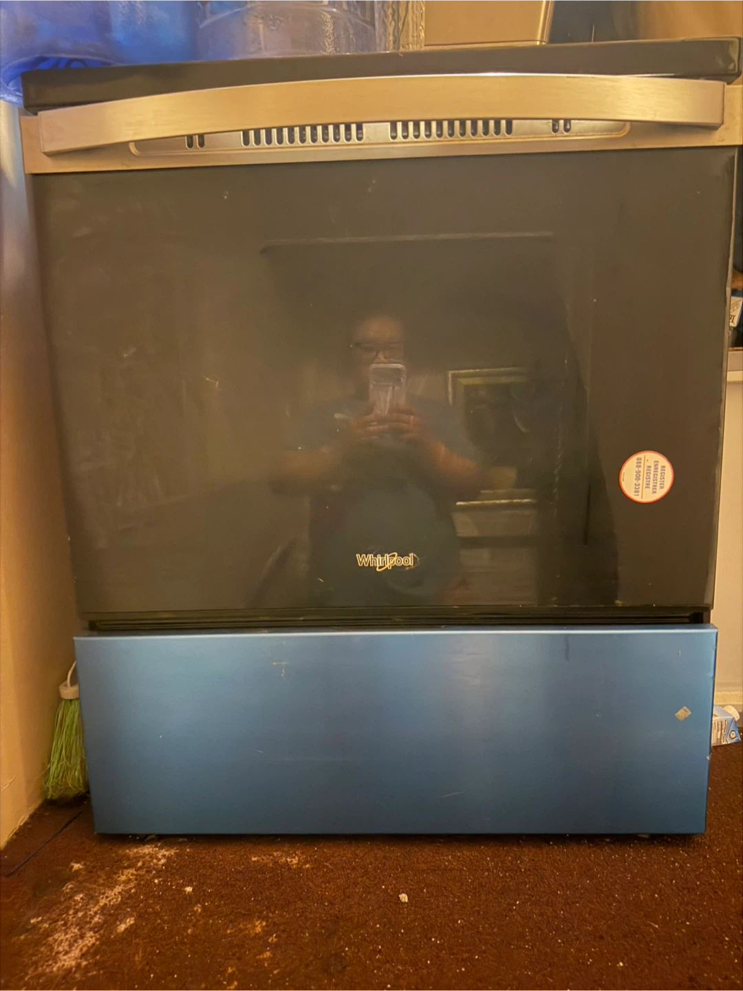 Whirlpool electric stove