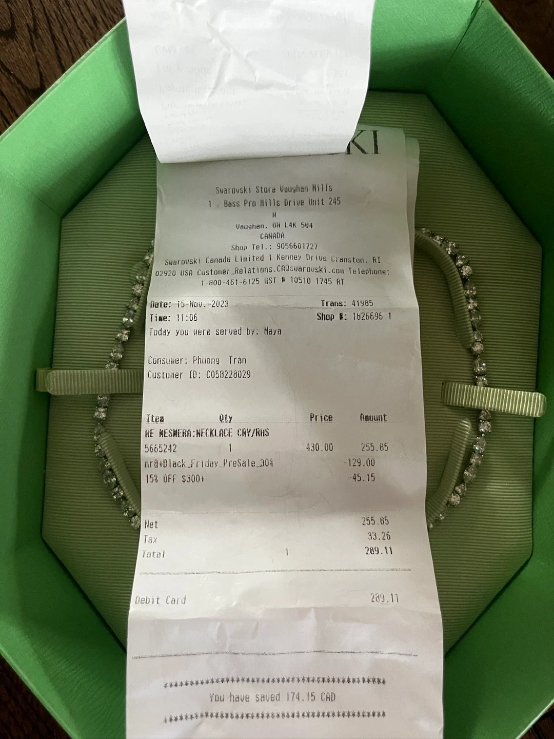 Swarovski Mesmera Necklace - photo 3