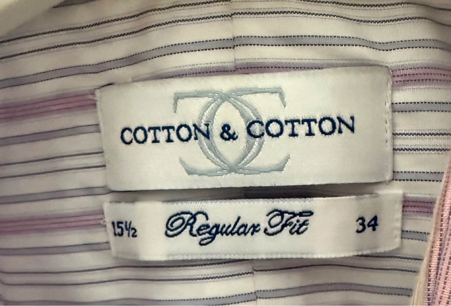 Cotton & Cotton Striped Dress Shirt - photo 5