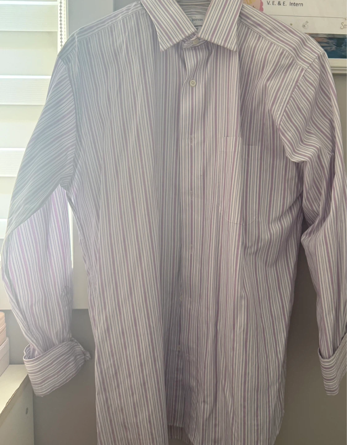 Cotton & Cotton Striped Dress Shirt