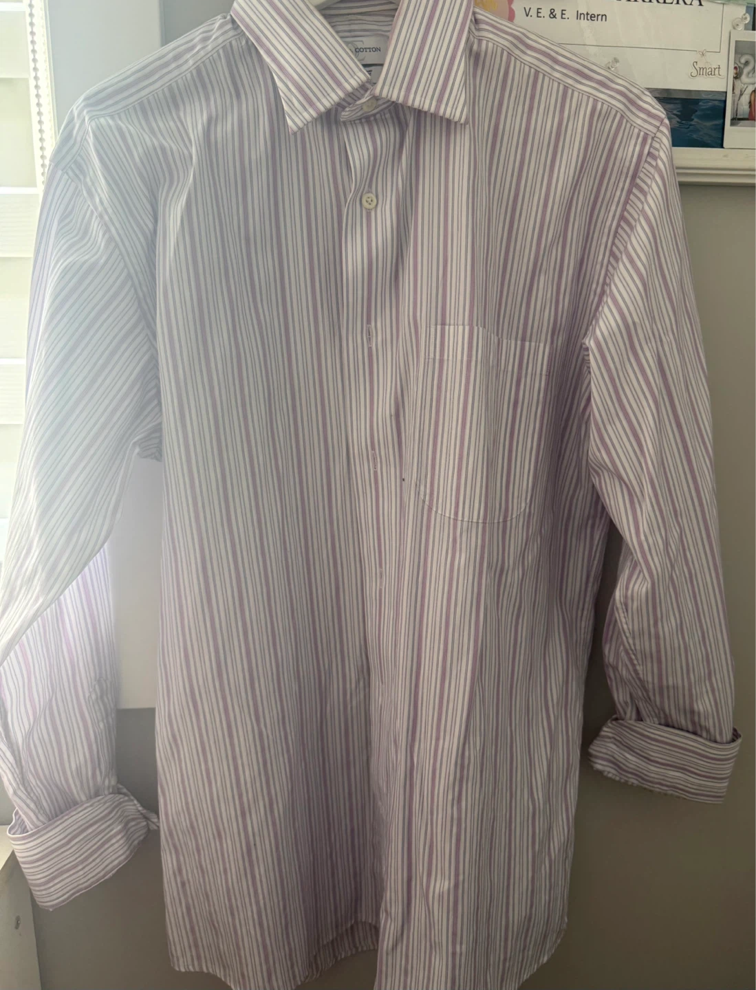 Cotton & Cotton Striped Dress Shirt - photo 2