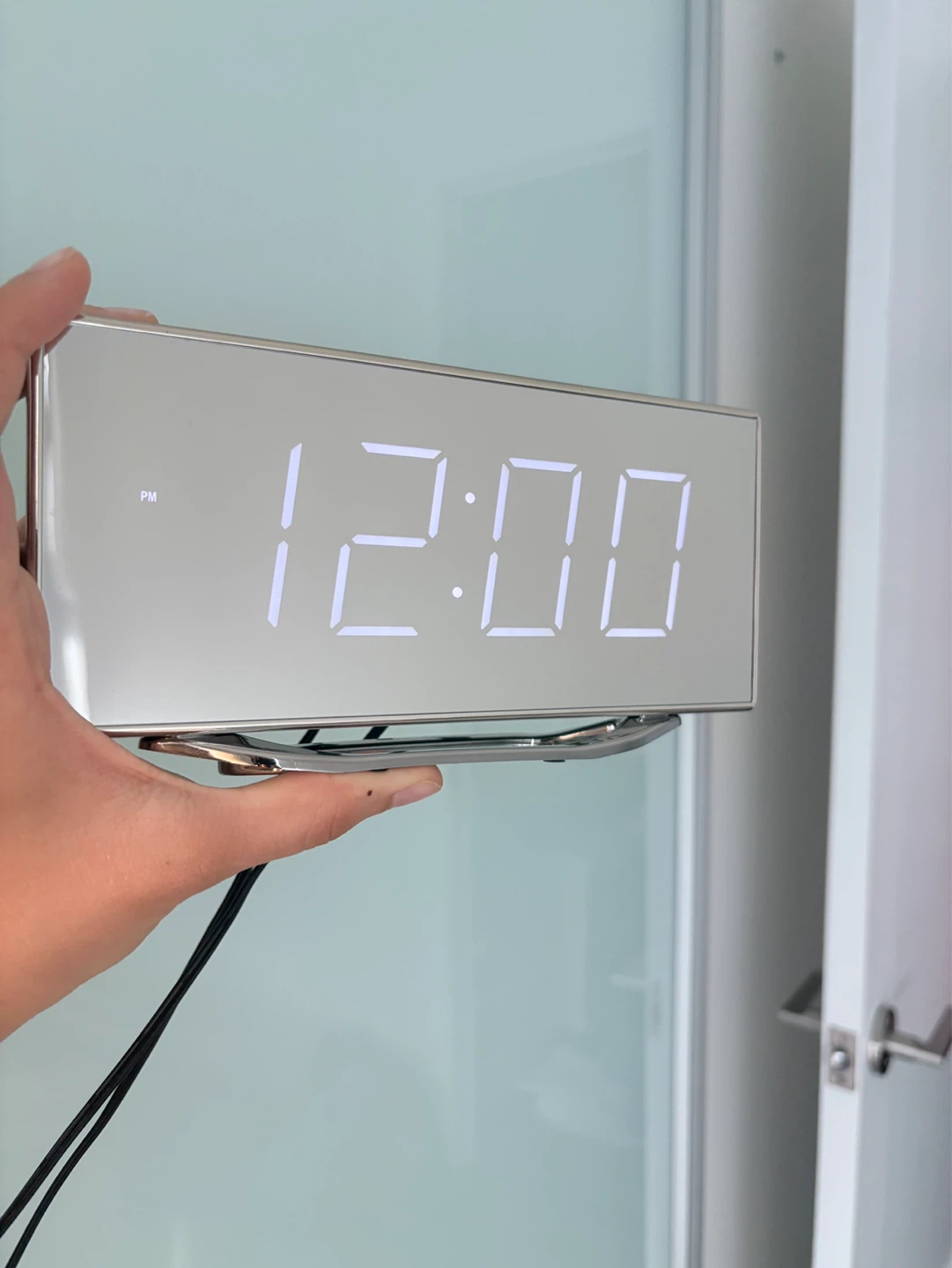 Mirror Alarm Clock