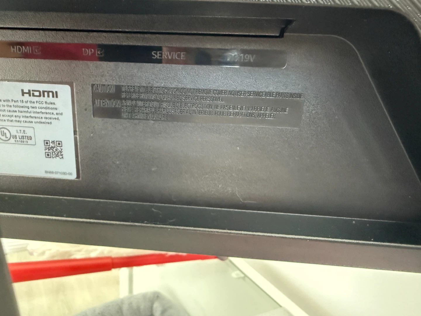 Samsung g5 odyssey gaming monitor 27" S27AG500PN Monitor - photo 4