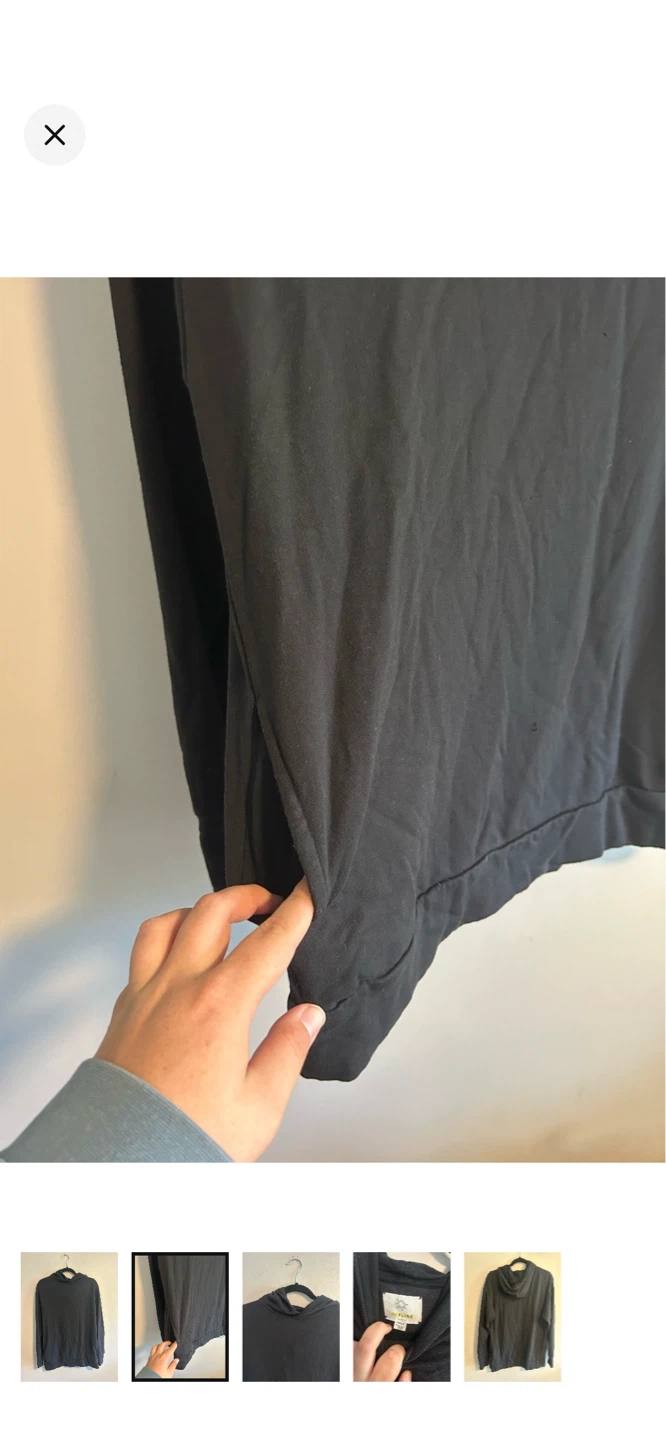 Aerie Offline Black Hoodie - photo 2