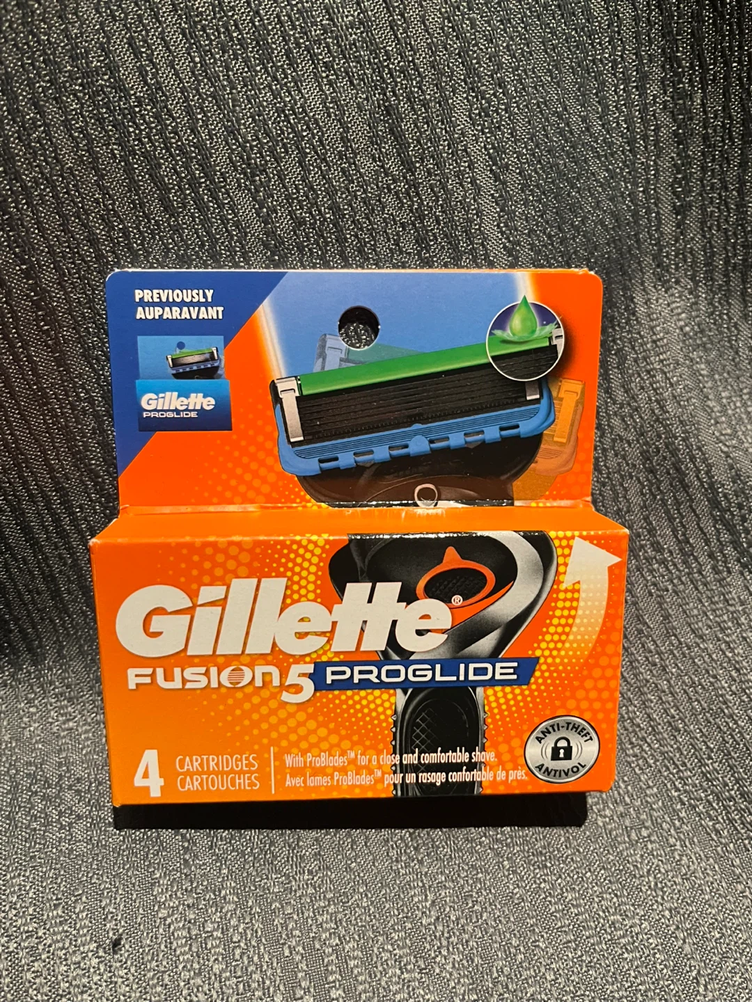 Gillette Fusion5 ProGlide Razor Cartridges (4 Pack)