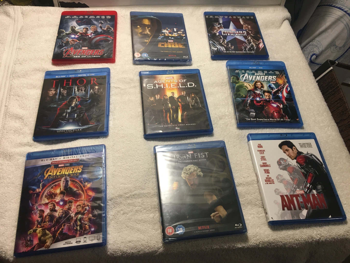 Collection of Marvel Blu-ray Movies - photo 2