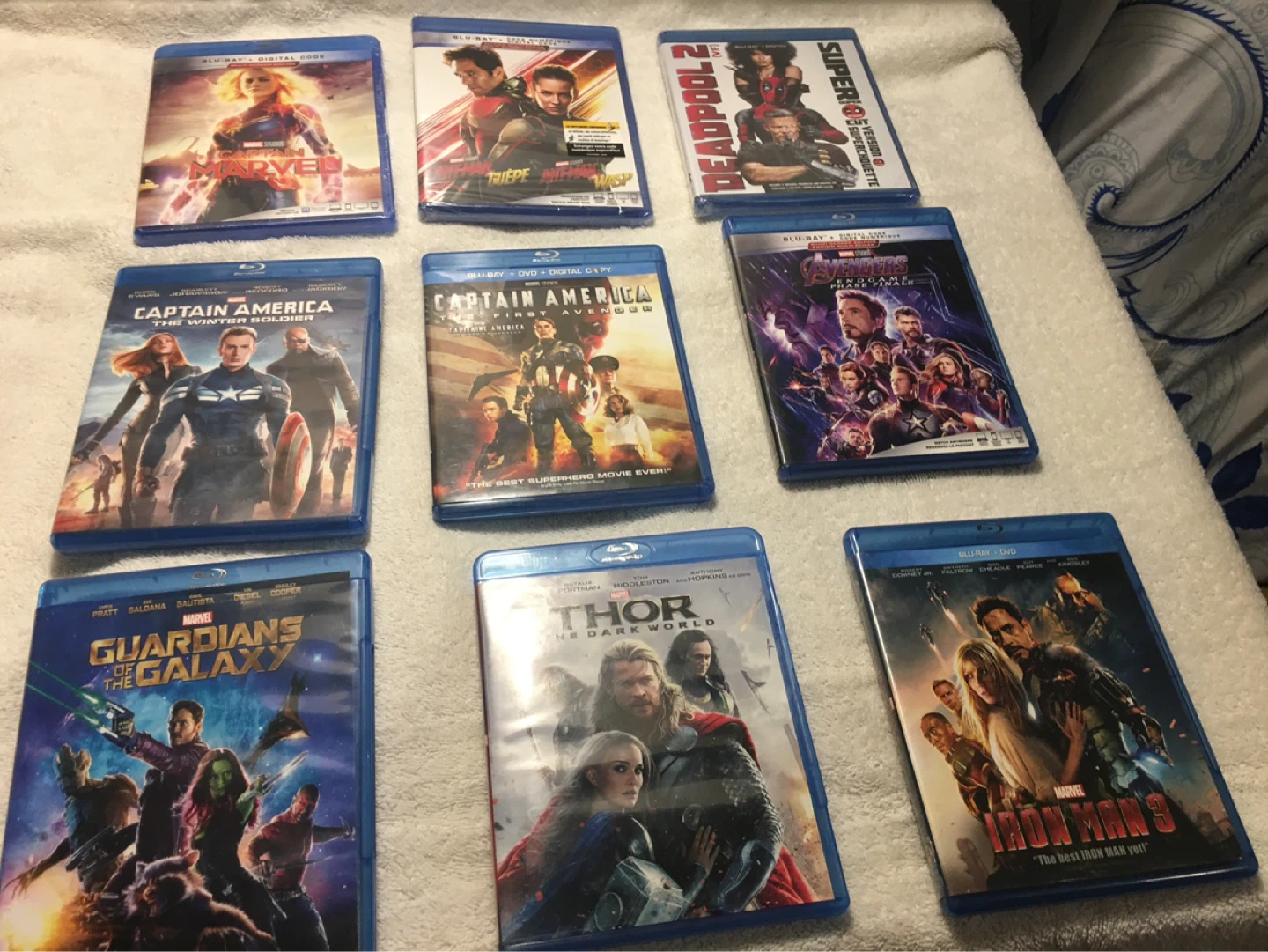 Collection of Marvel Blu-ray Movies - photo 3