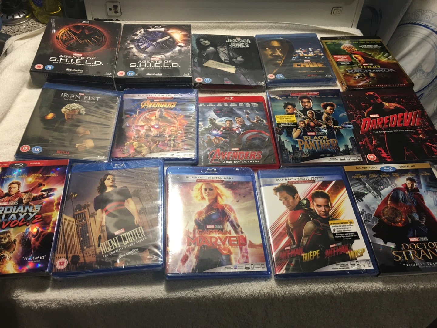 Collection of Marvel Blu-ray Movies - photo 4