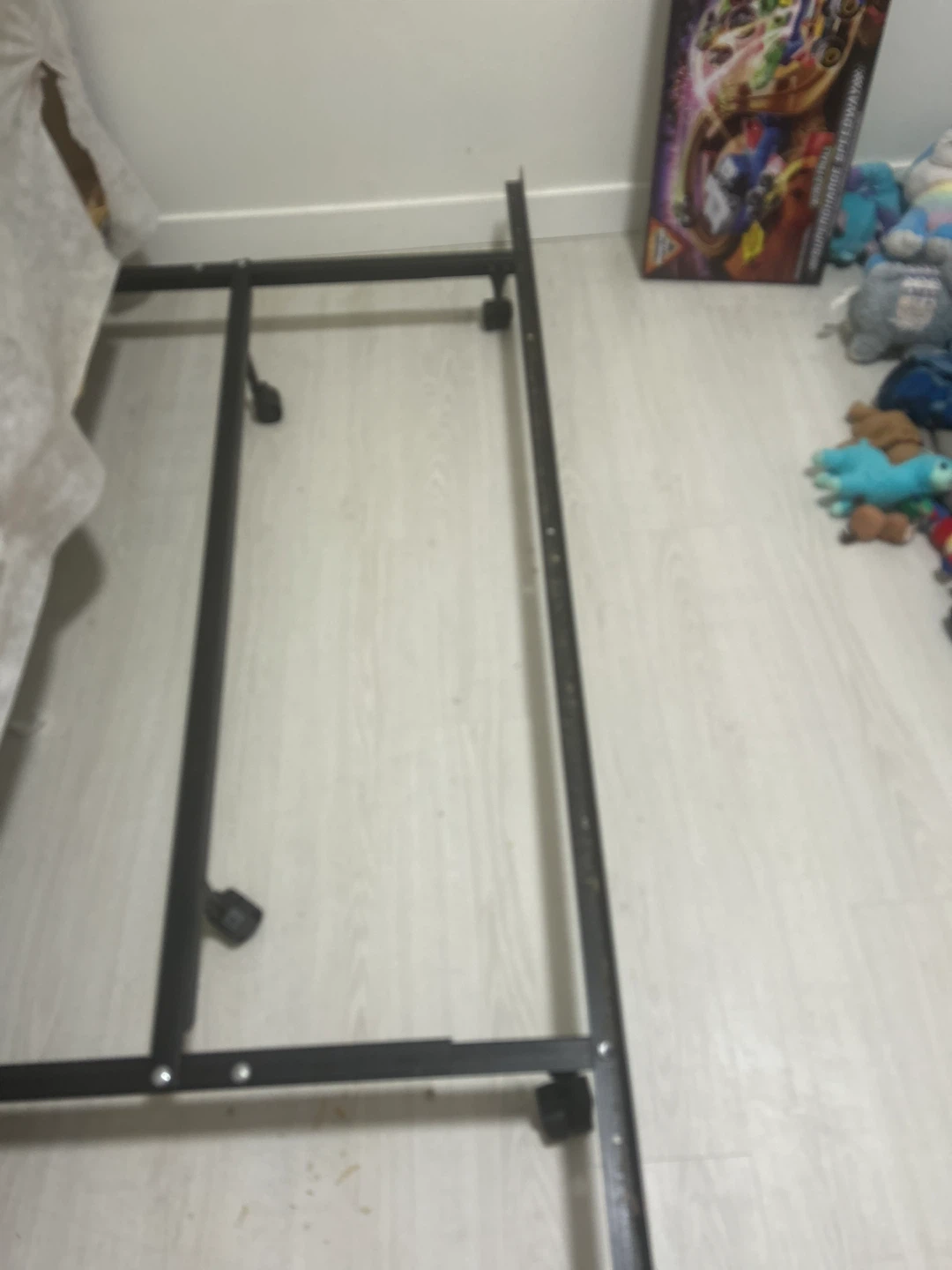 Single Bed Frame with box spring - photo 2