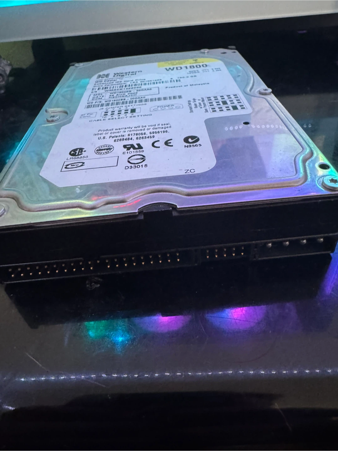 Western Digital WD1800 180GB IDE Hard Drive – Vintage WD Caviar - photo 4