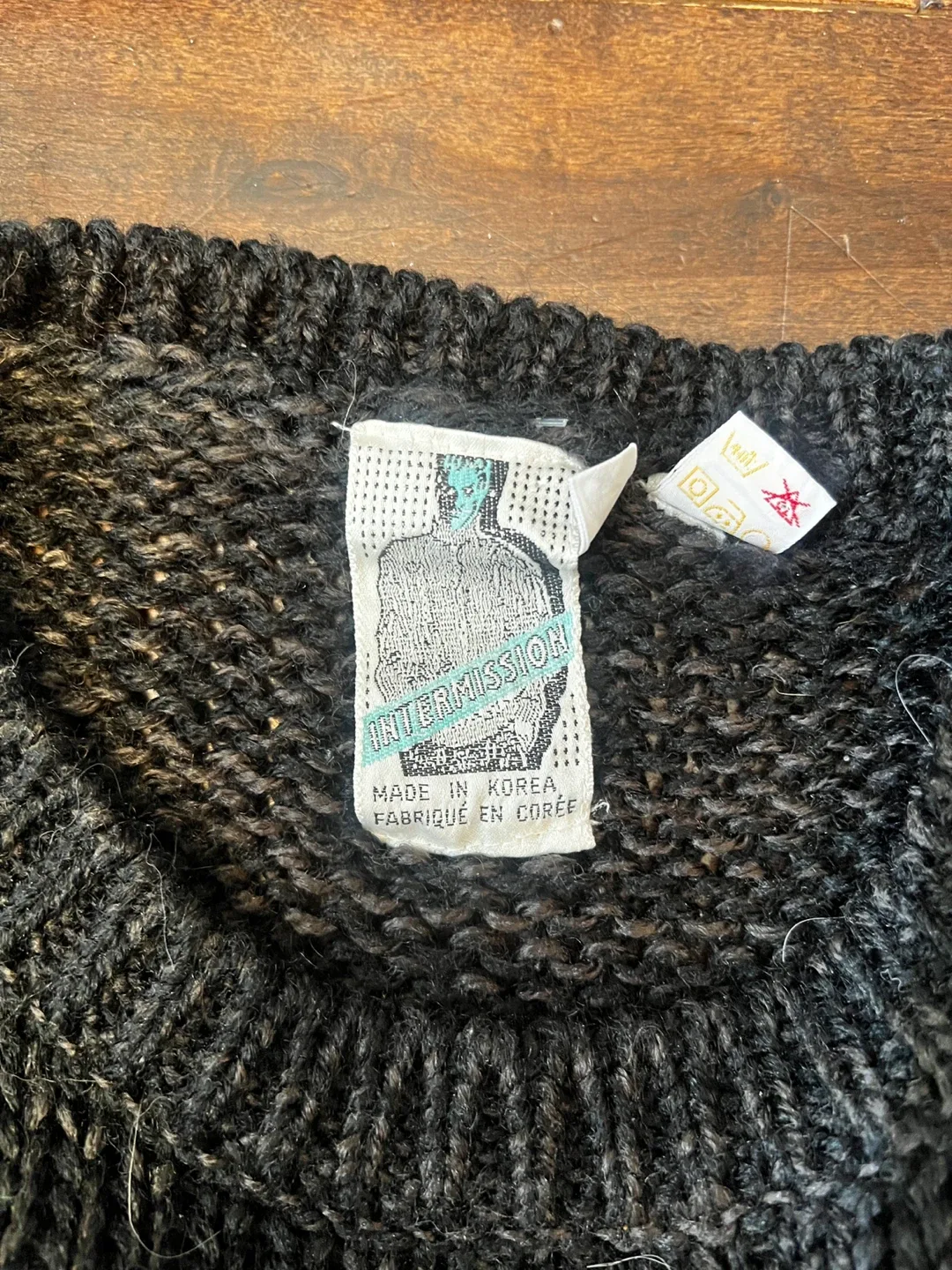 Vintage 80s/90s INTERMISSION oversize Knit Sweater - photo 2