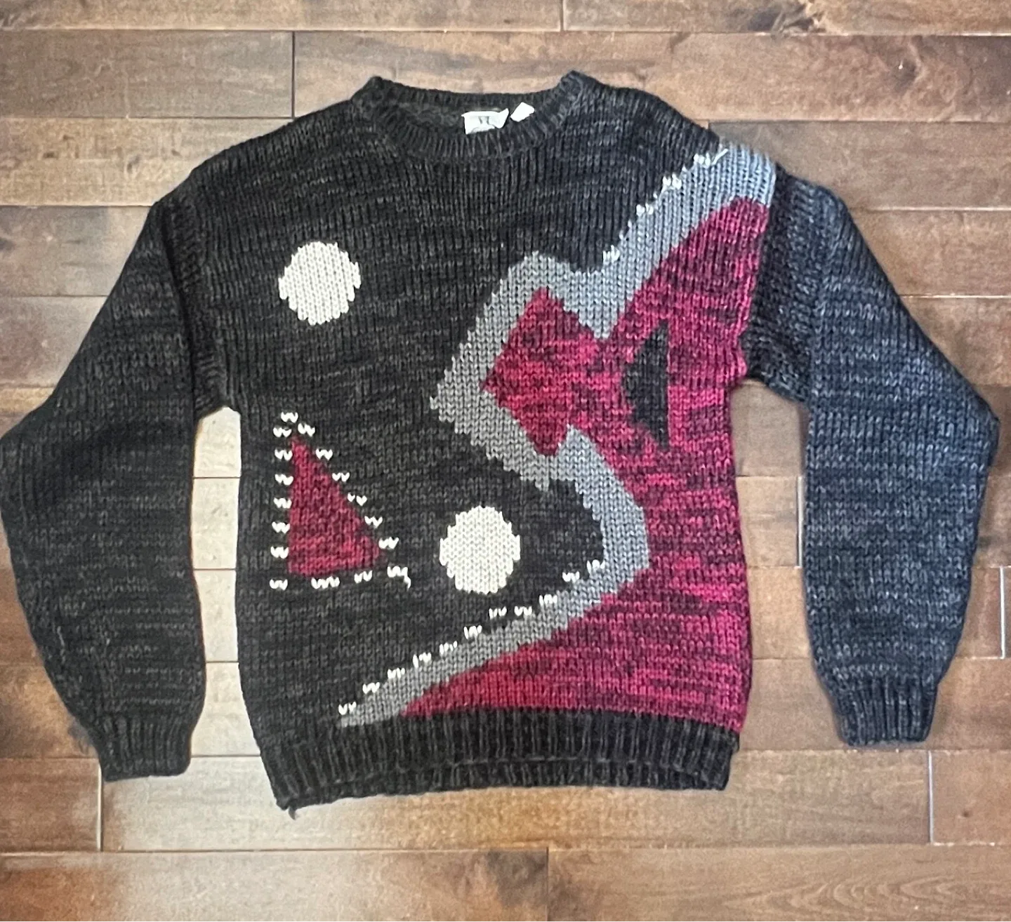 Vintage 80s/90s INTERMISSION oversize Knit Sweater