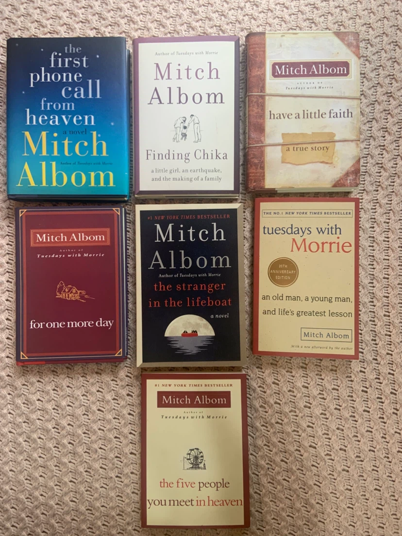 Mitch Albom Books Spirituality•Religious Novels•Books