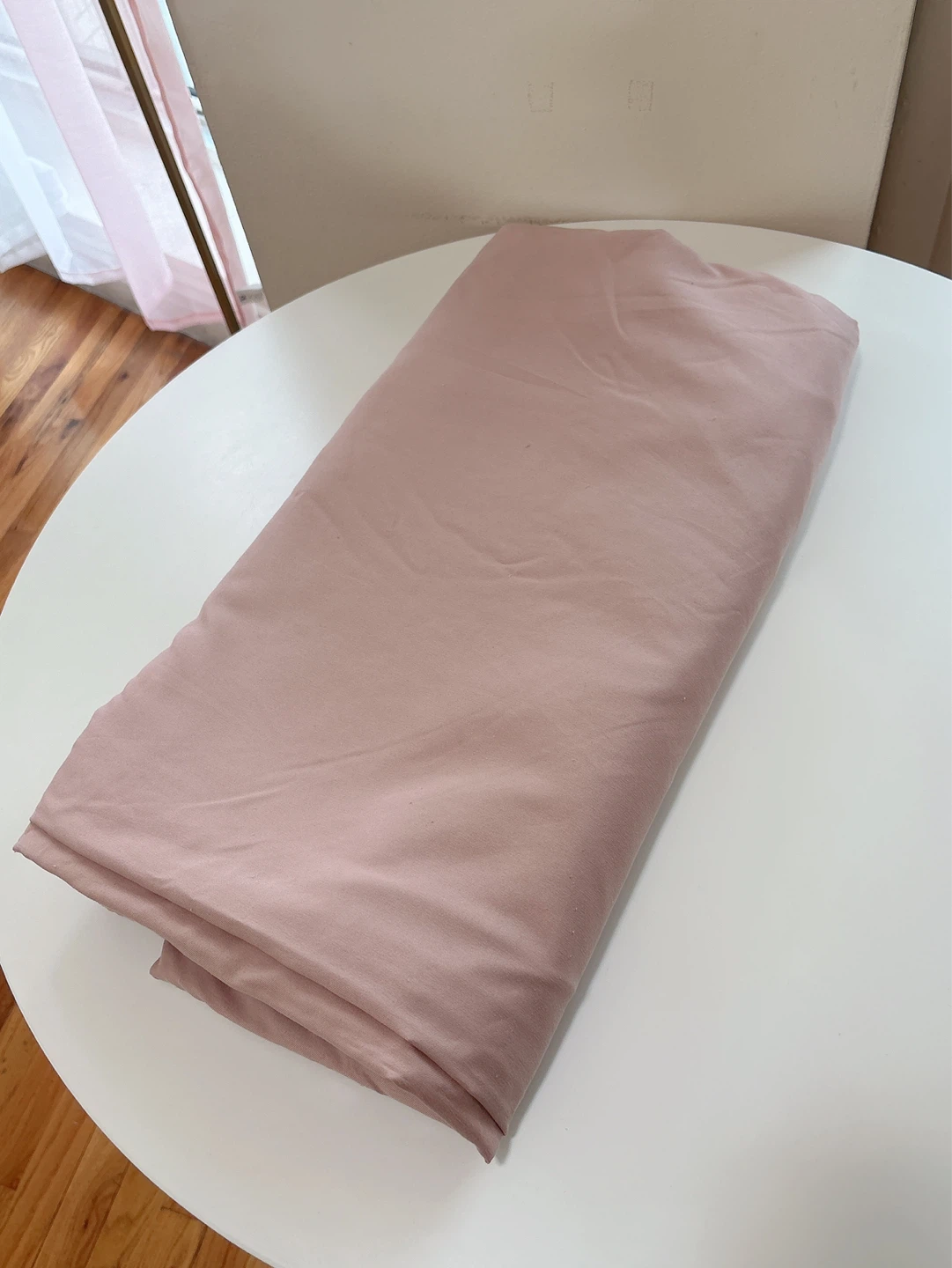 White Classic Blush Pink Duvet Cover (Queen) - photo 2