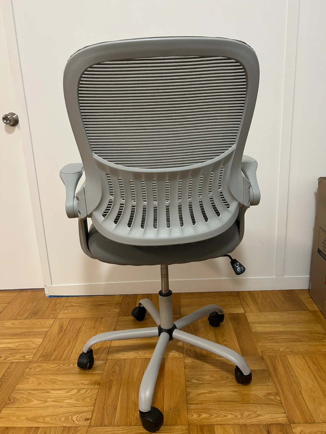 Grey Mesh Office Chair - photo 2