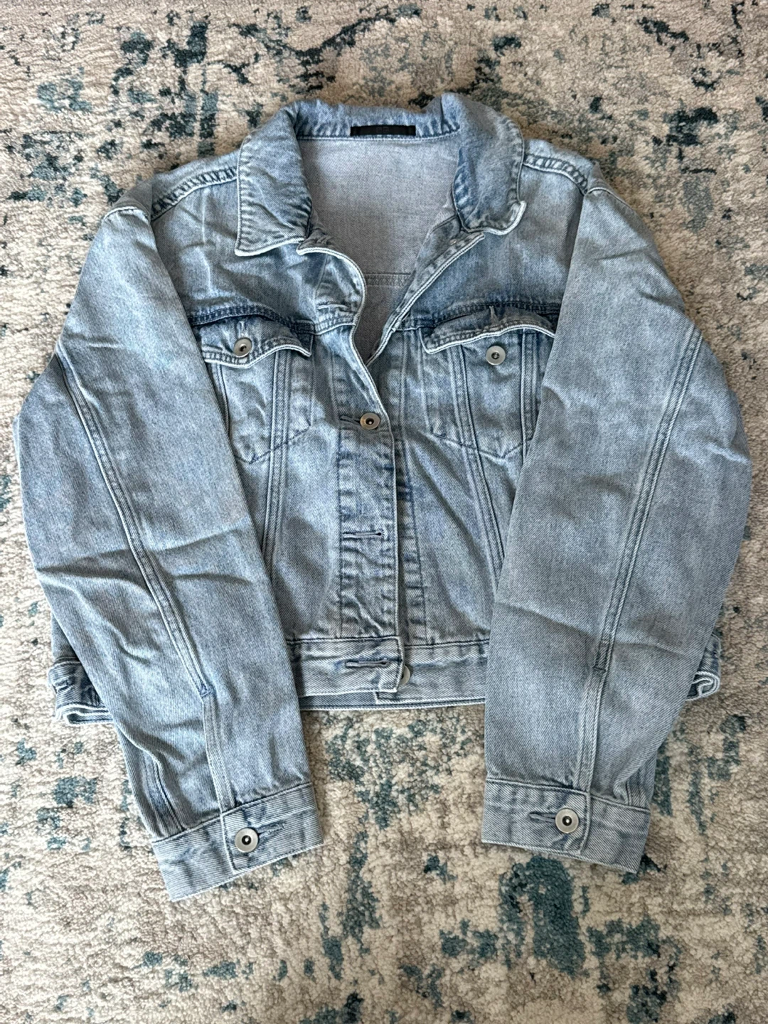 Uniqlo Light Wash Denim Jacket
