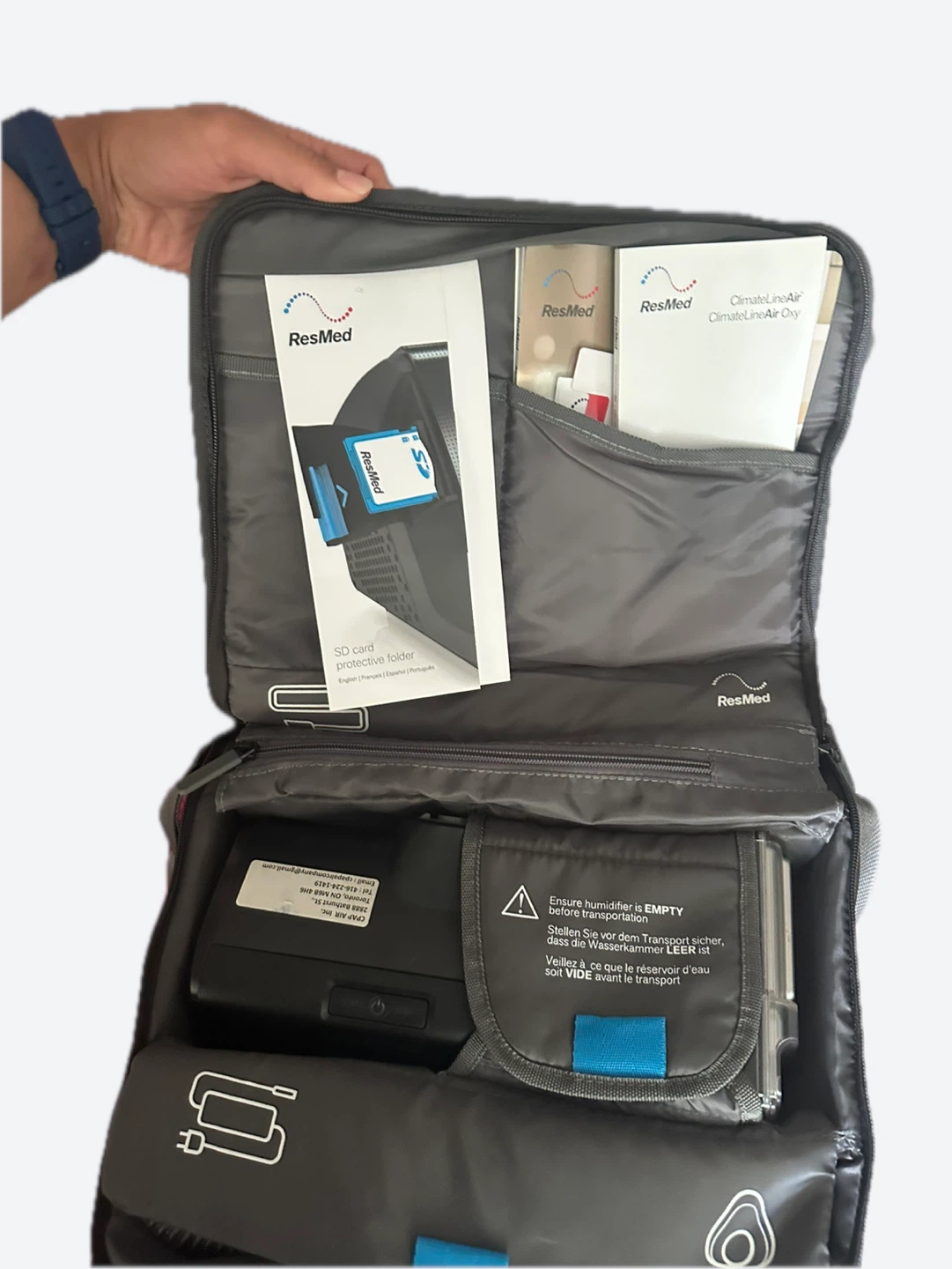ResMed CPAP Machine Travel Bag - photo 3
