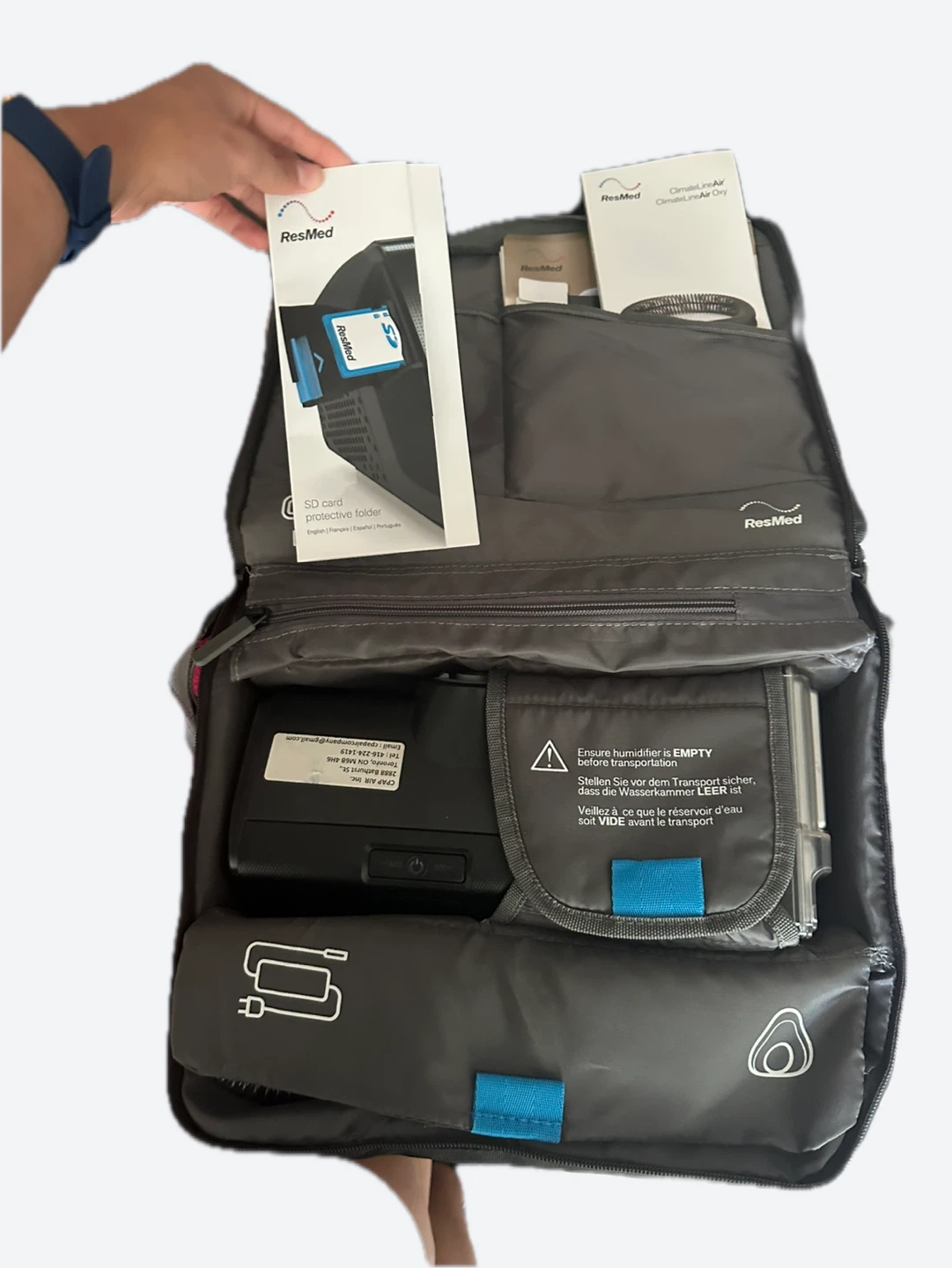ResMed CPAP Machine Travel Bag - photo 2