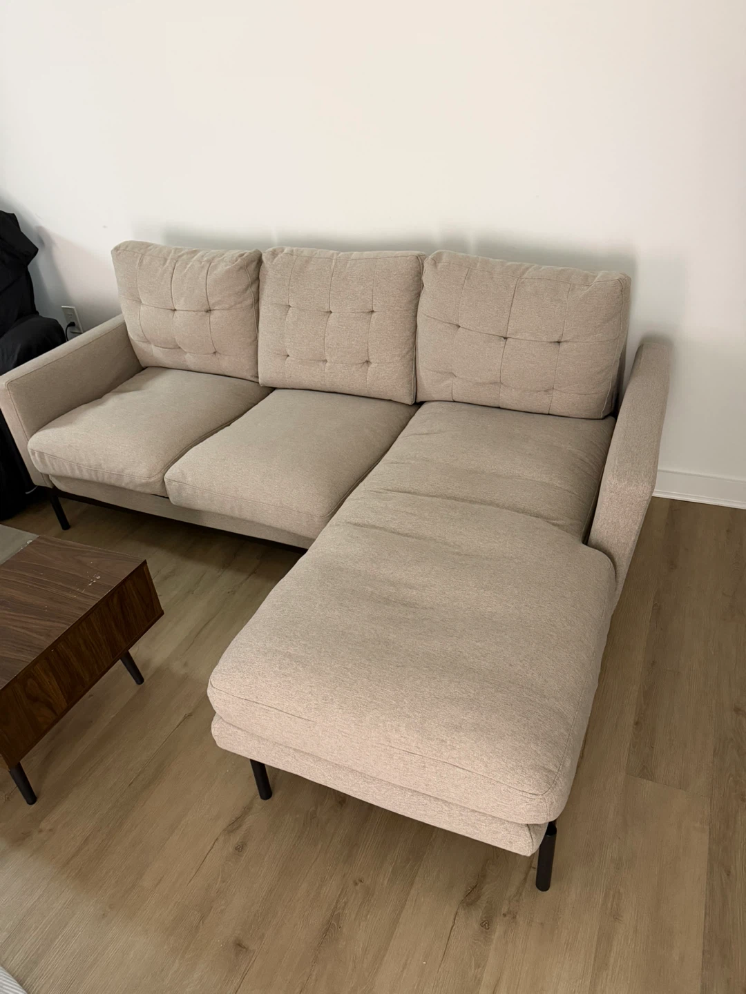 Beige Sectional Sofa