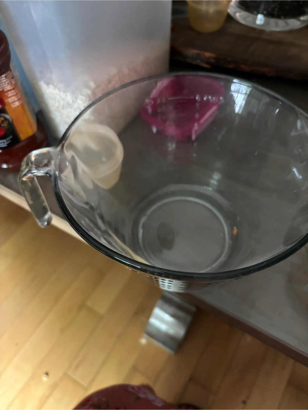 Glass Measuring Cup with Lid