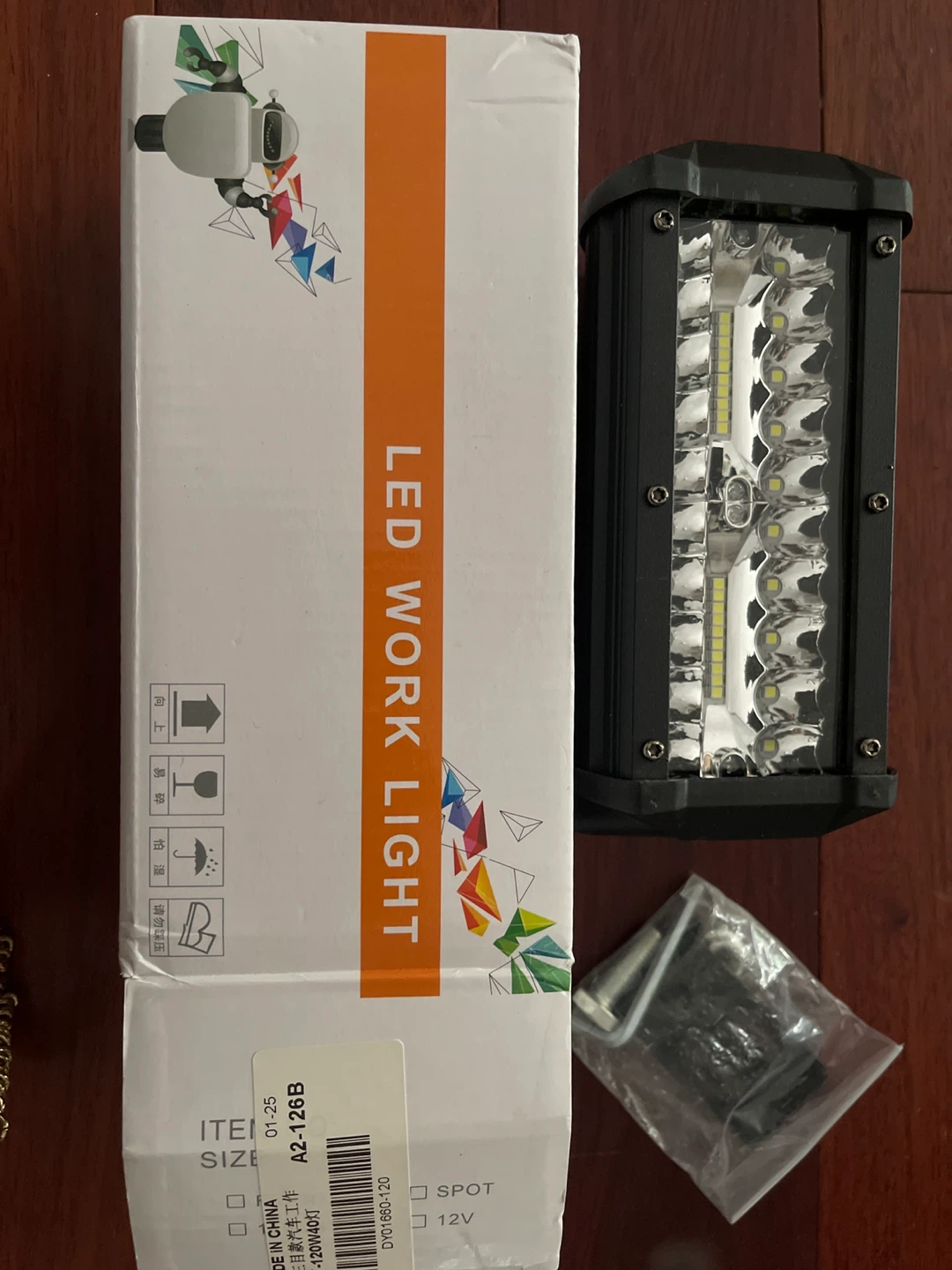 LED Work Light Bar A2-126B - photo 2