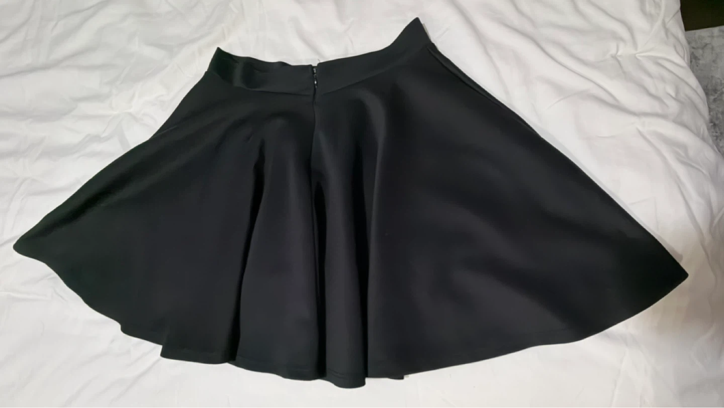 Honey Punch Black Skater Skirt - photo 2