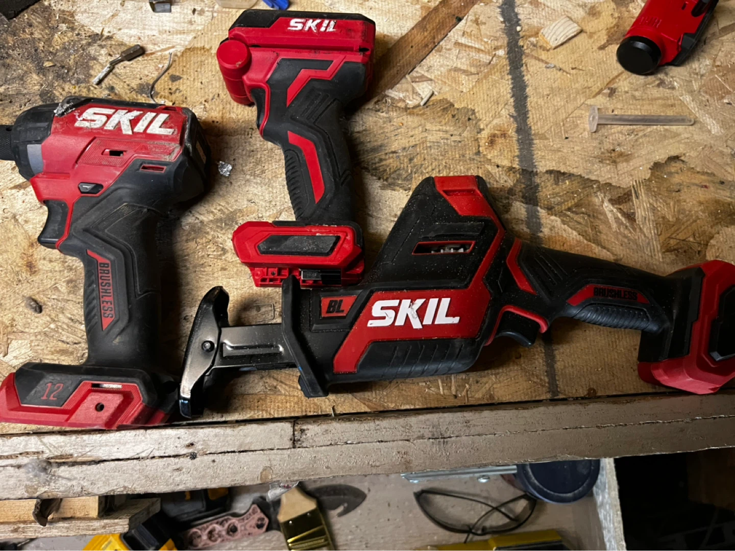 SKIL Brushless Impact Driver & Reciprocating Saw