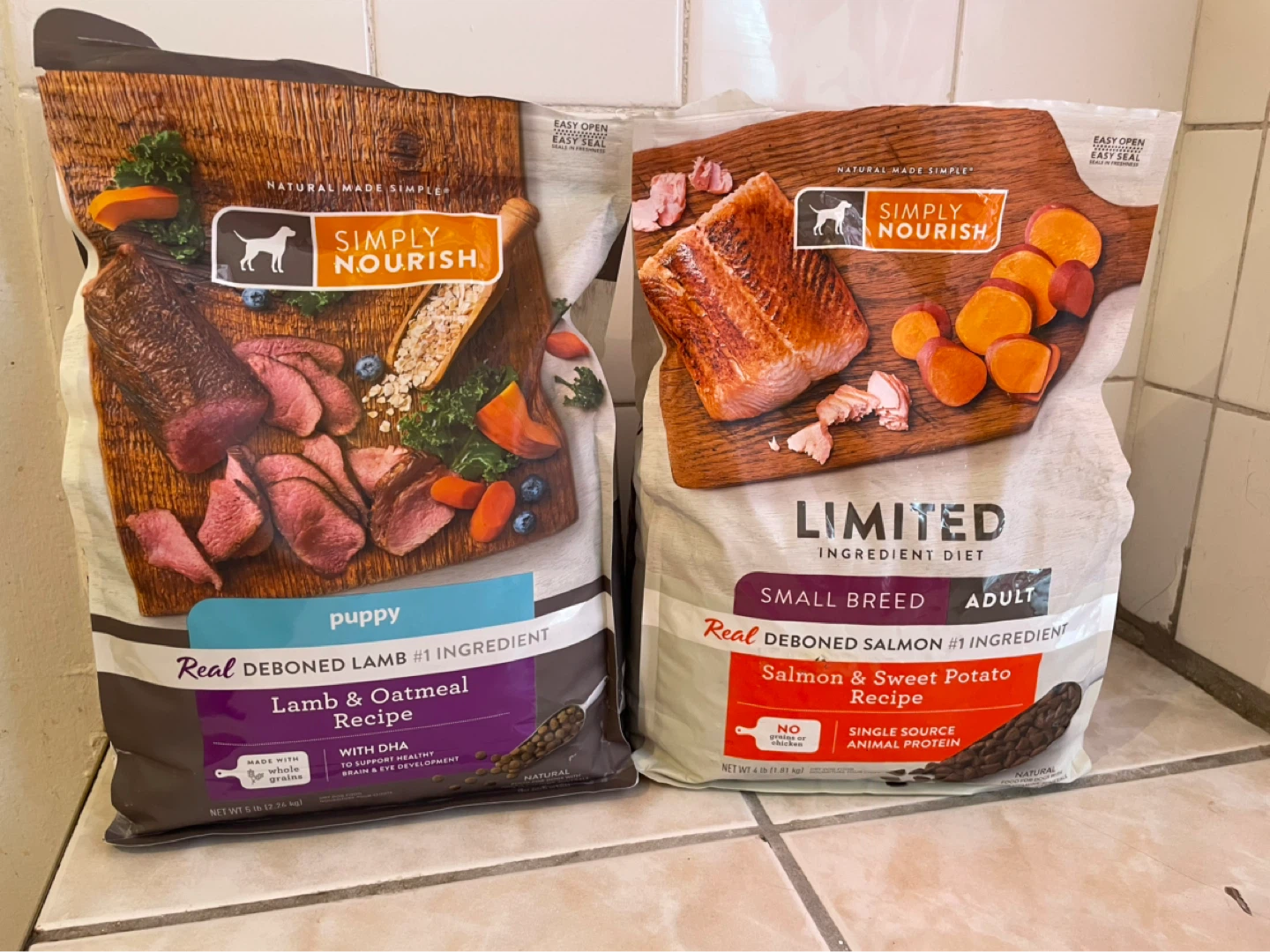 9lbs Simply Nourish Dog Food (Chicken Free)