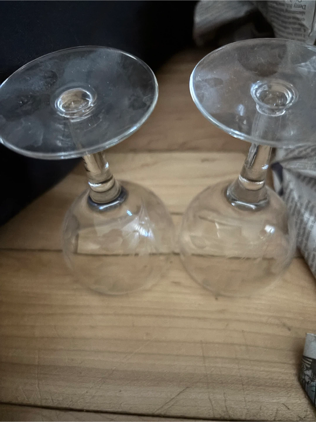 Set of 2 Etched Glass Stemware - photo 5