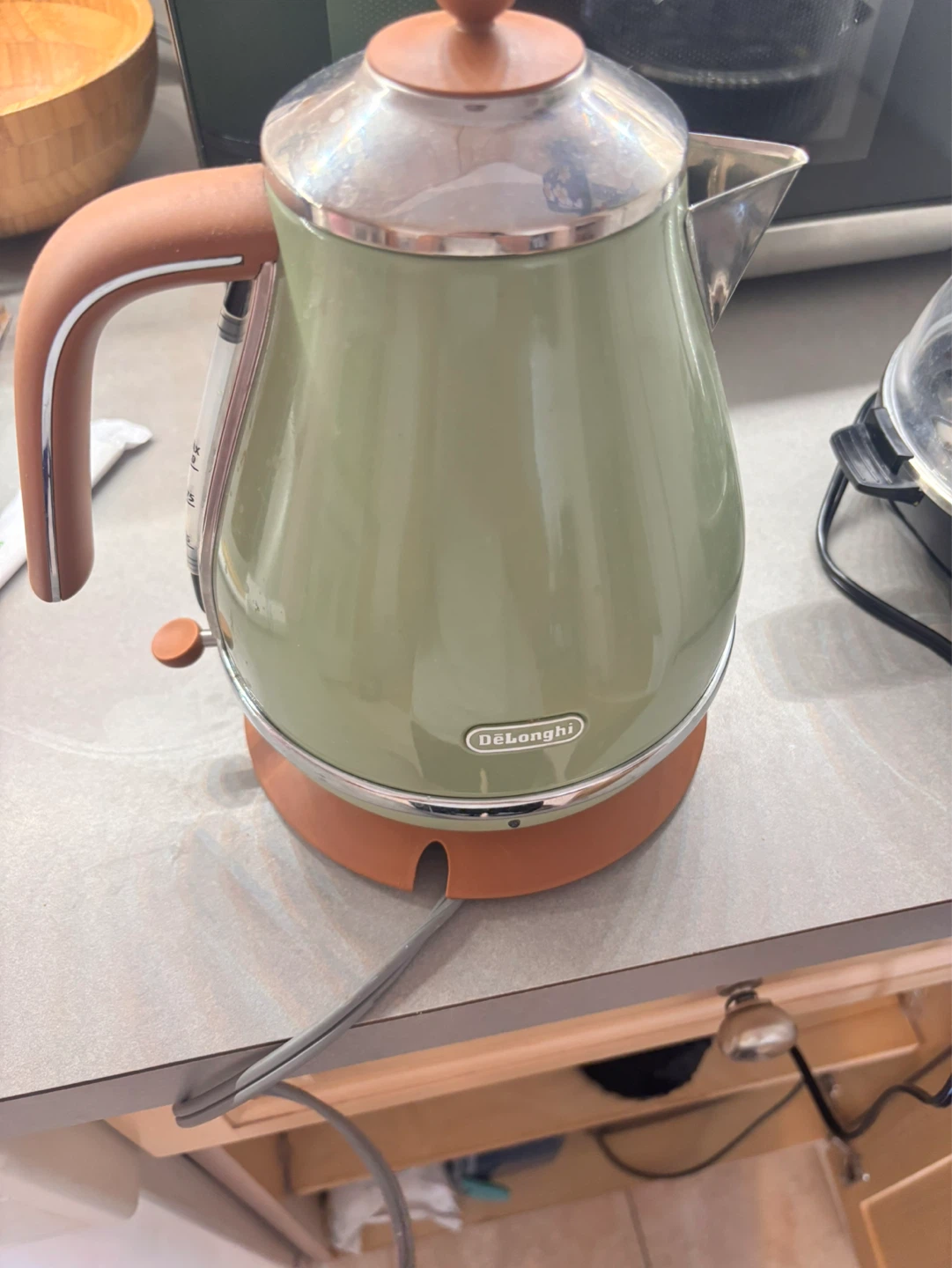 DeLonghi Electric Kettle - Sage Green