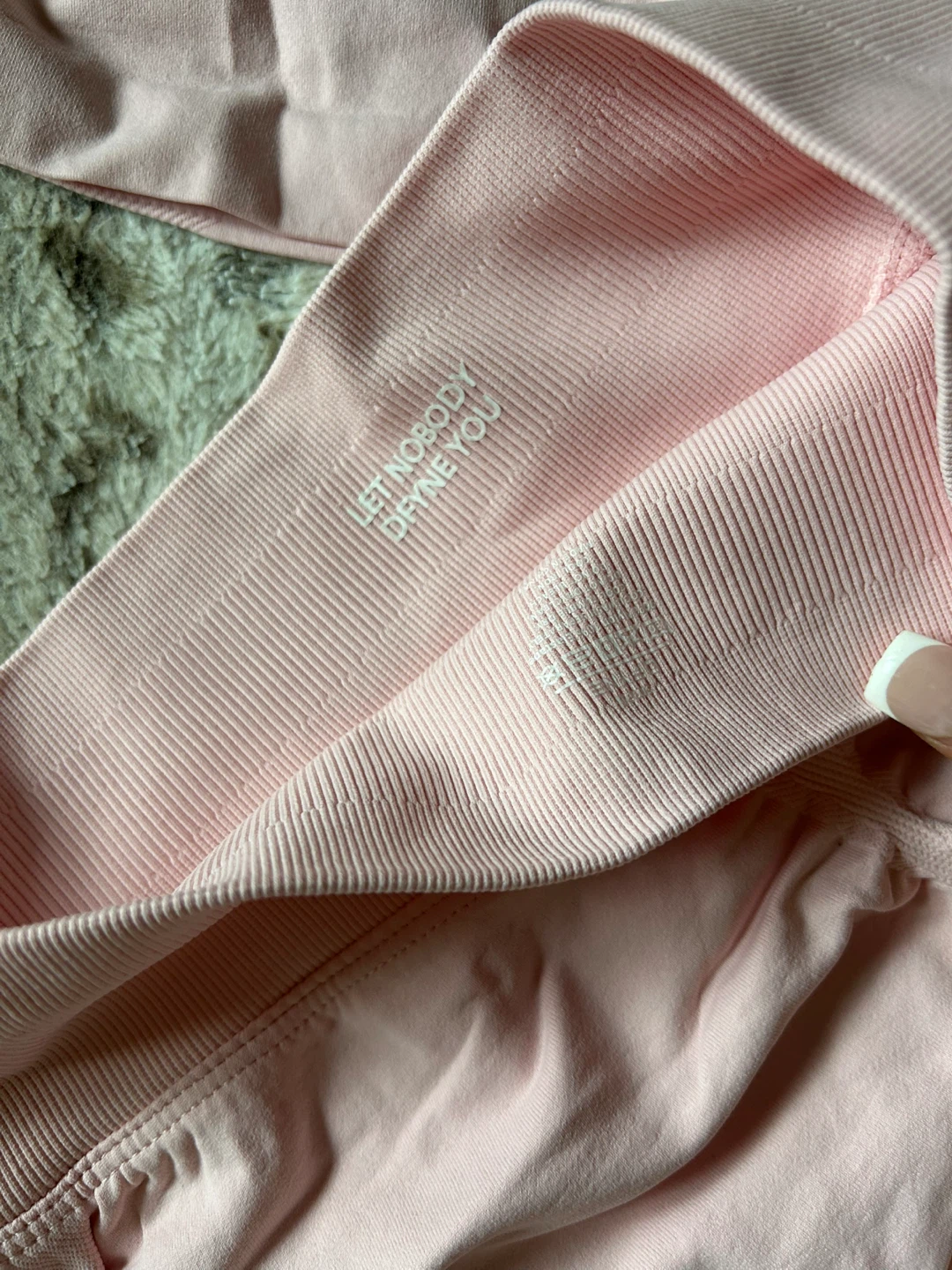 DFYNE Set light rose pink - halter and shorts - photo 2