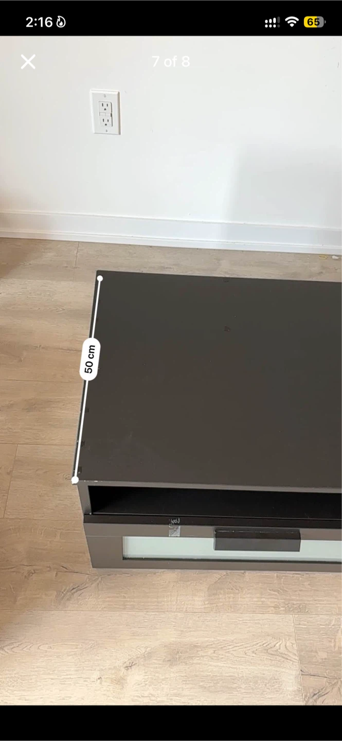 Dark Grey TV Stand / Media Console - photo 2