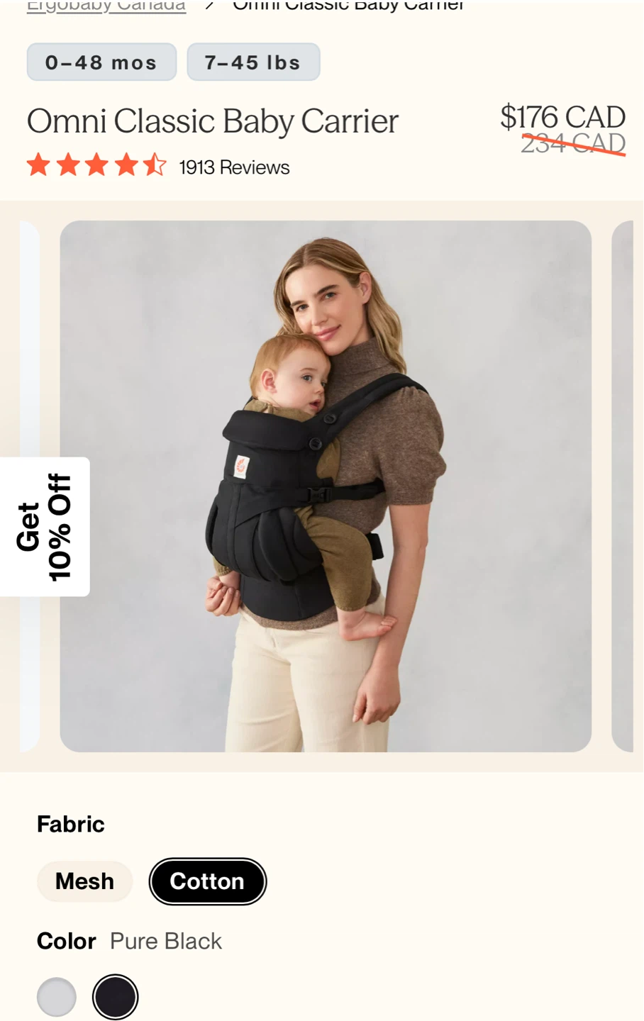 Ergobaby Baby Carrier - photo 3