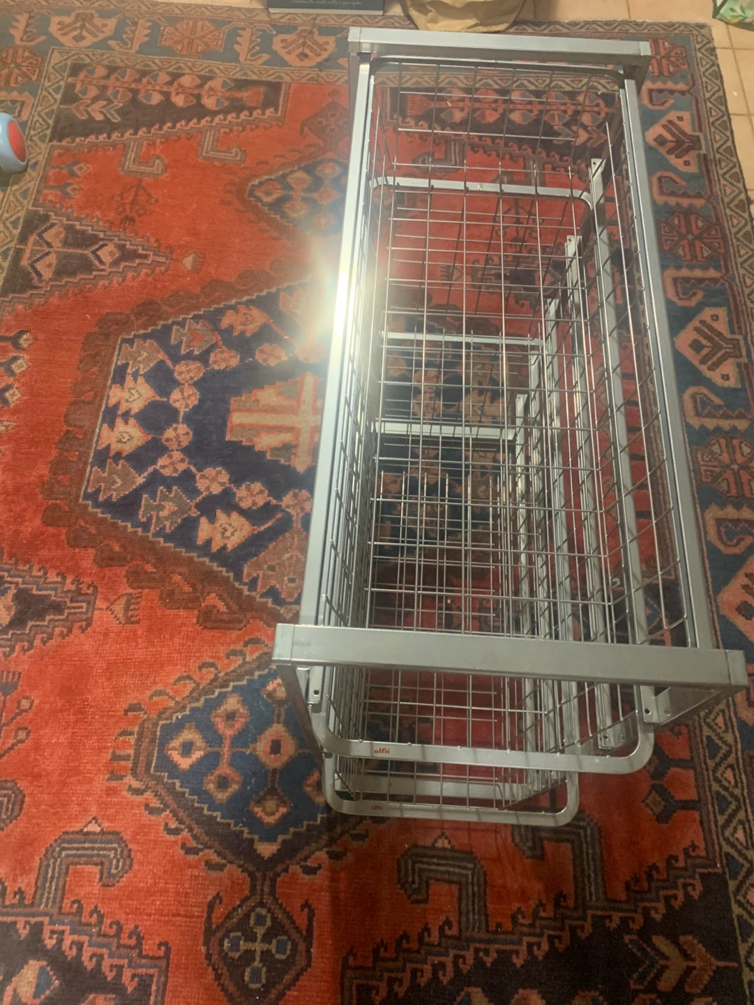 Metal Wire Storage Rack - photo 2