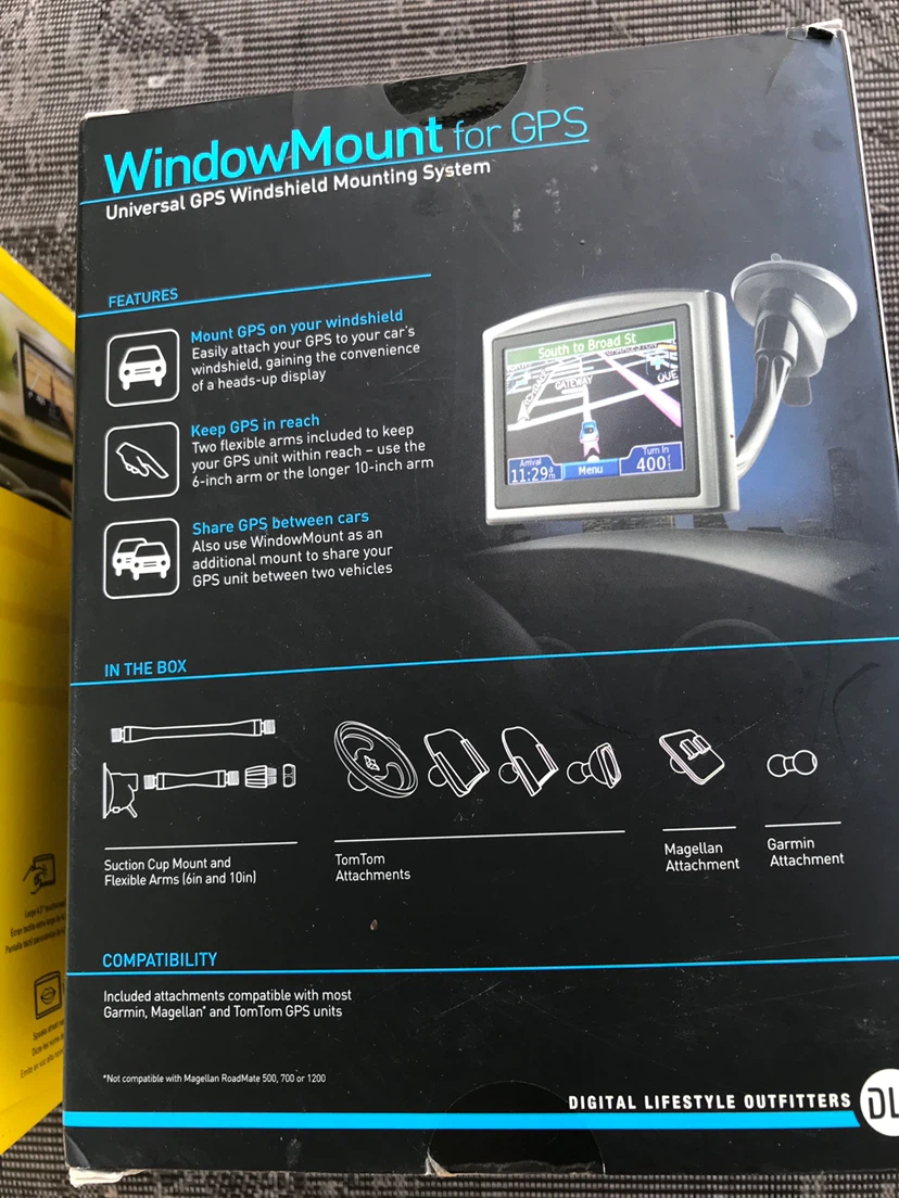 TomTom ONE XL S GPS Navigation System and window mount - photo 4