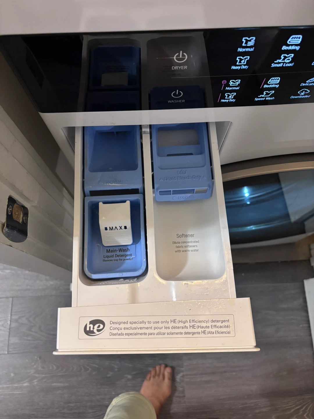 LG WashTower Stackable Washer and Dryer - photo 4