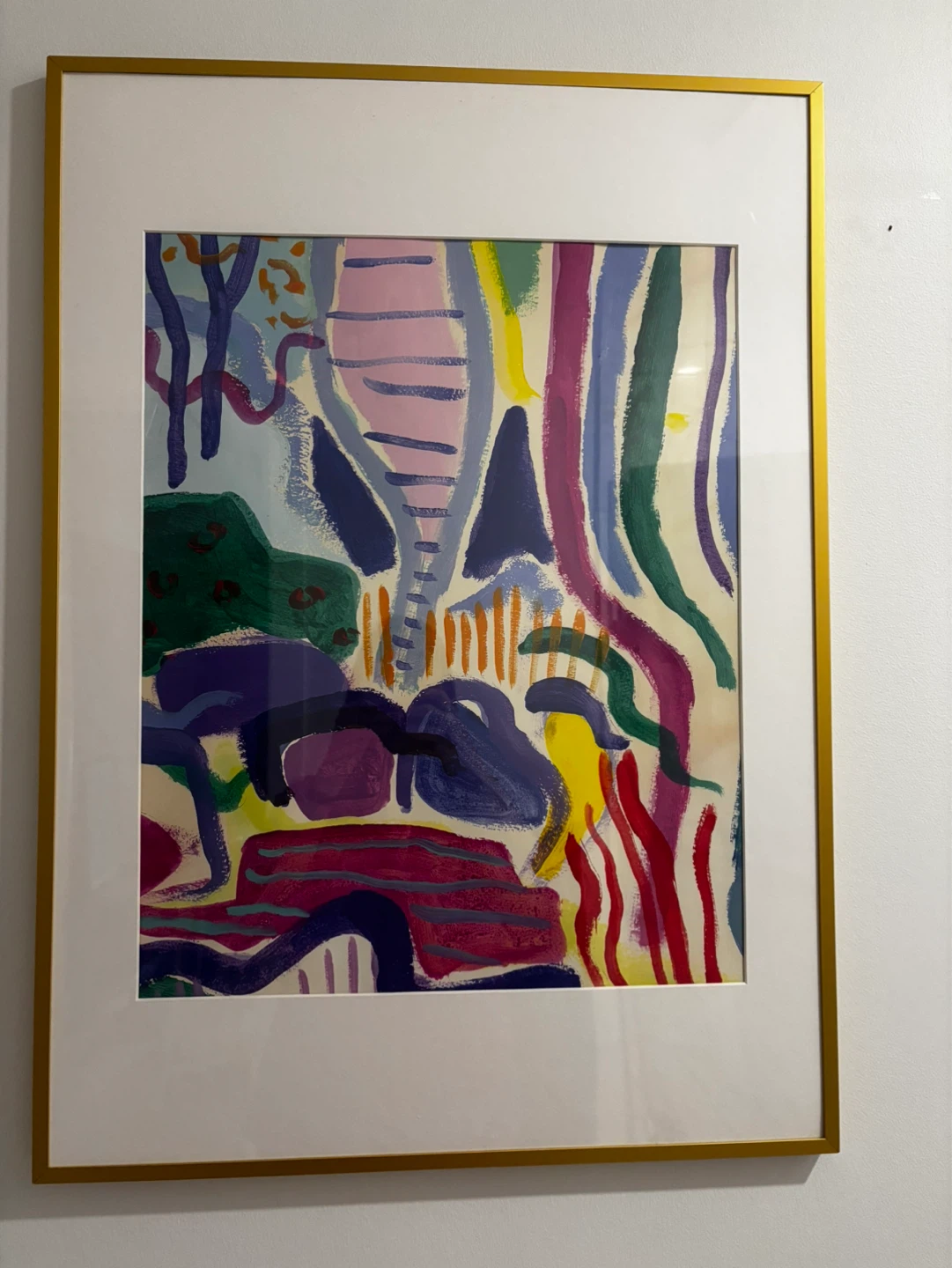 Framed Abstract Art Print