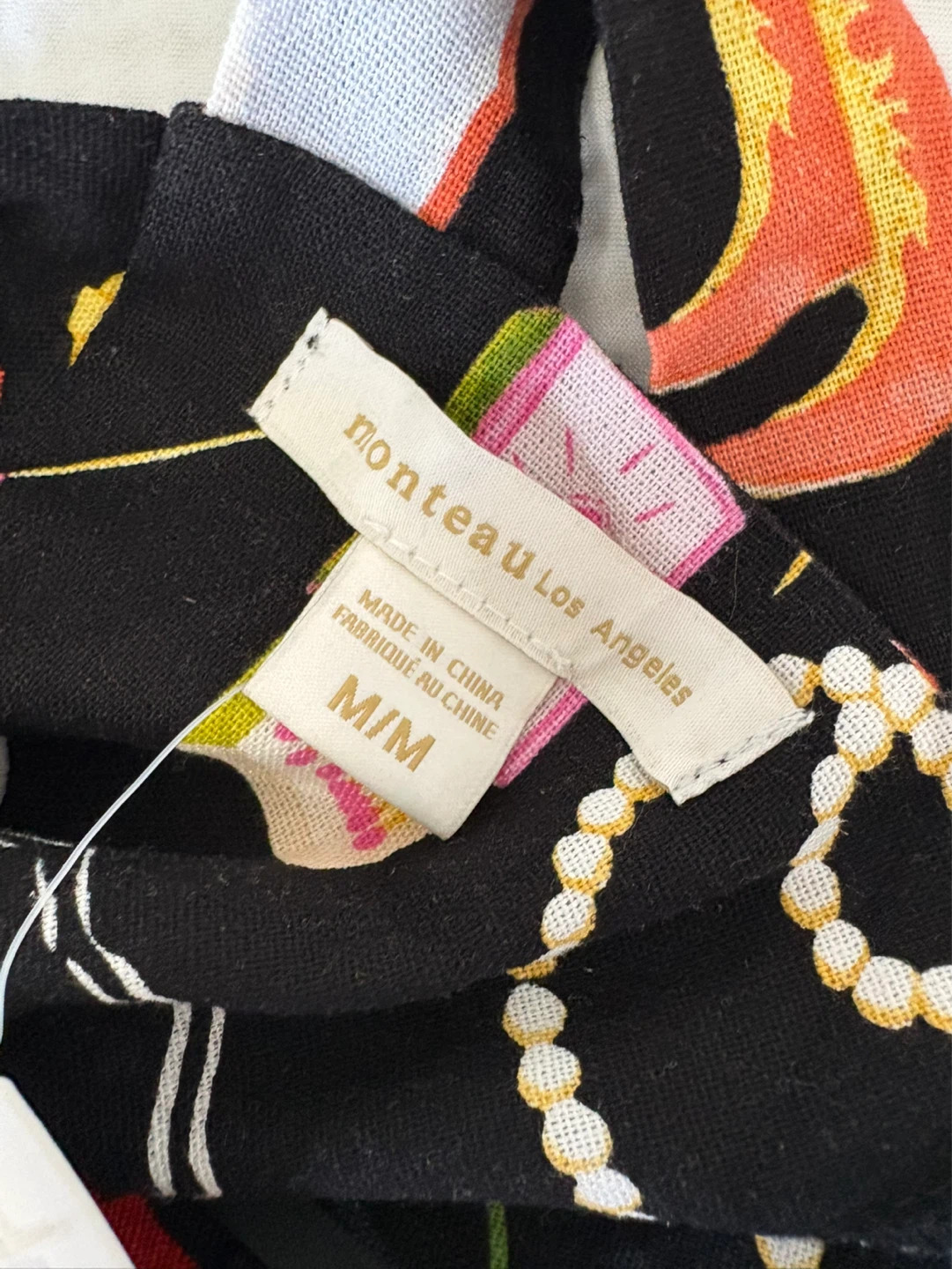 NEW! Monteau Los Angeles Linen Black Mini Dress - photo 3