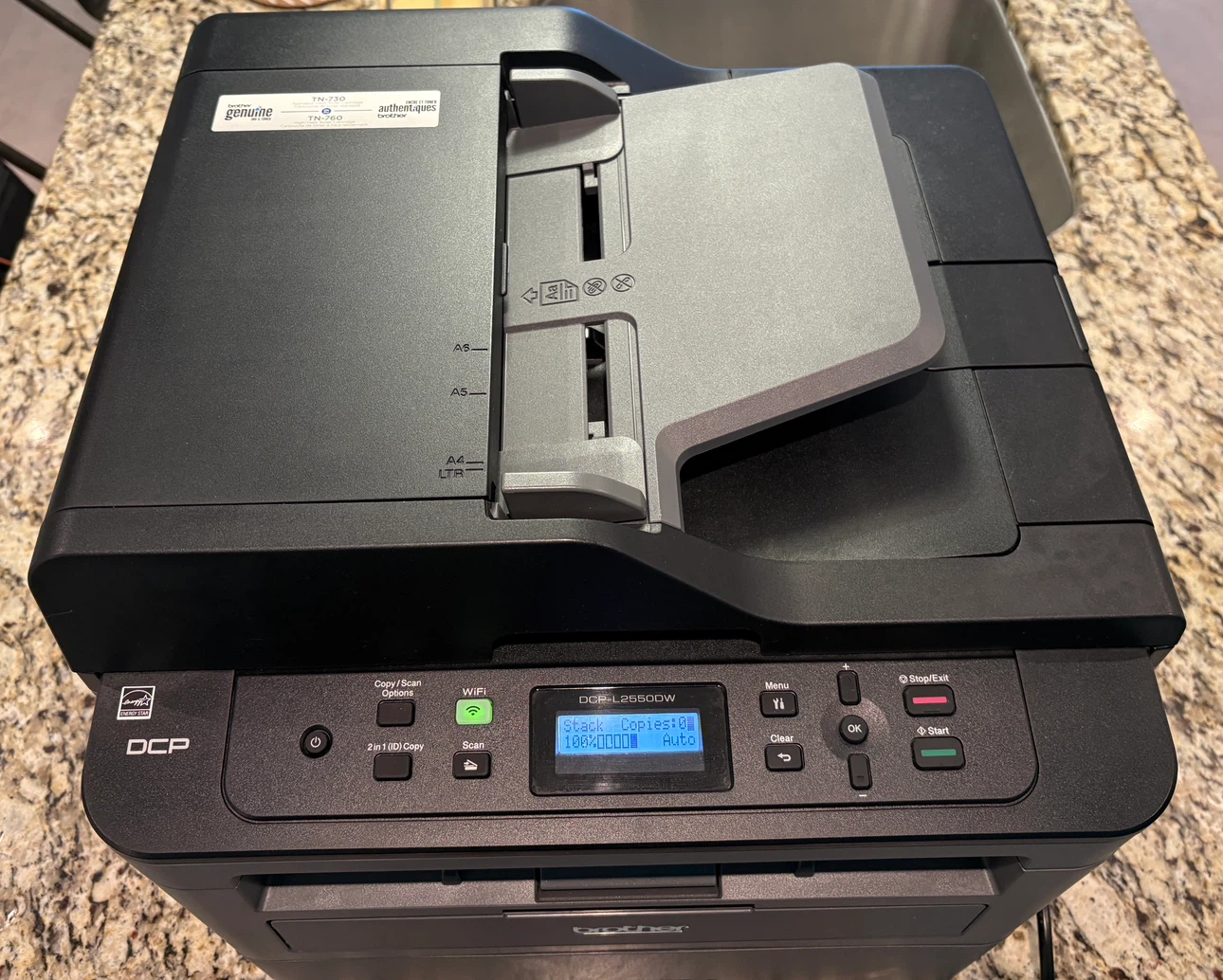 Brother DCP-L2550DW Compact Laser Multifunction Copier Printer - photo 2