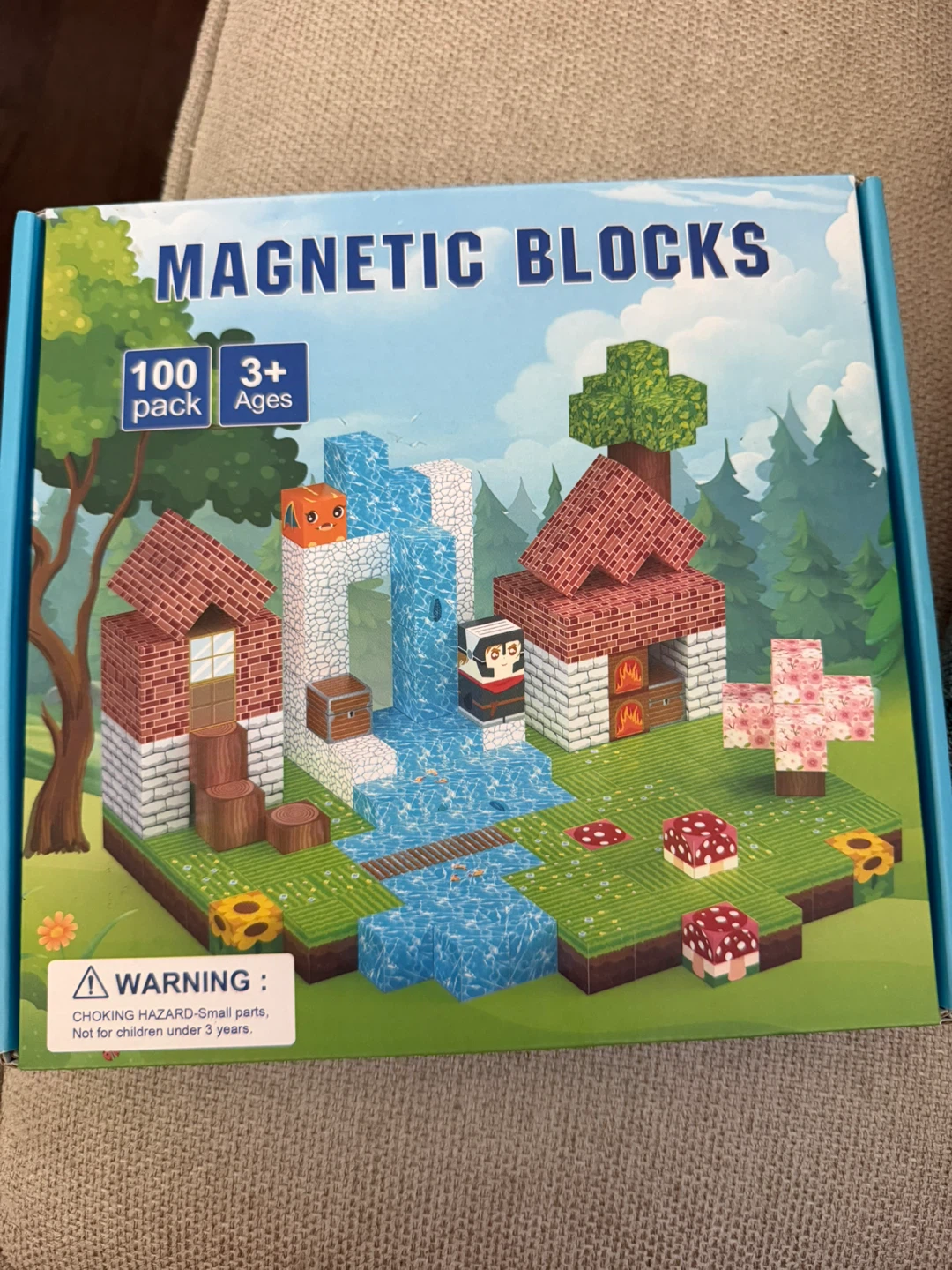 Magnetic Blocks - 100 Pack