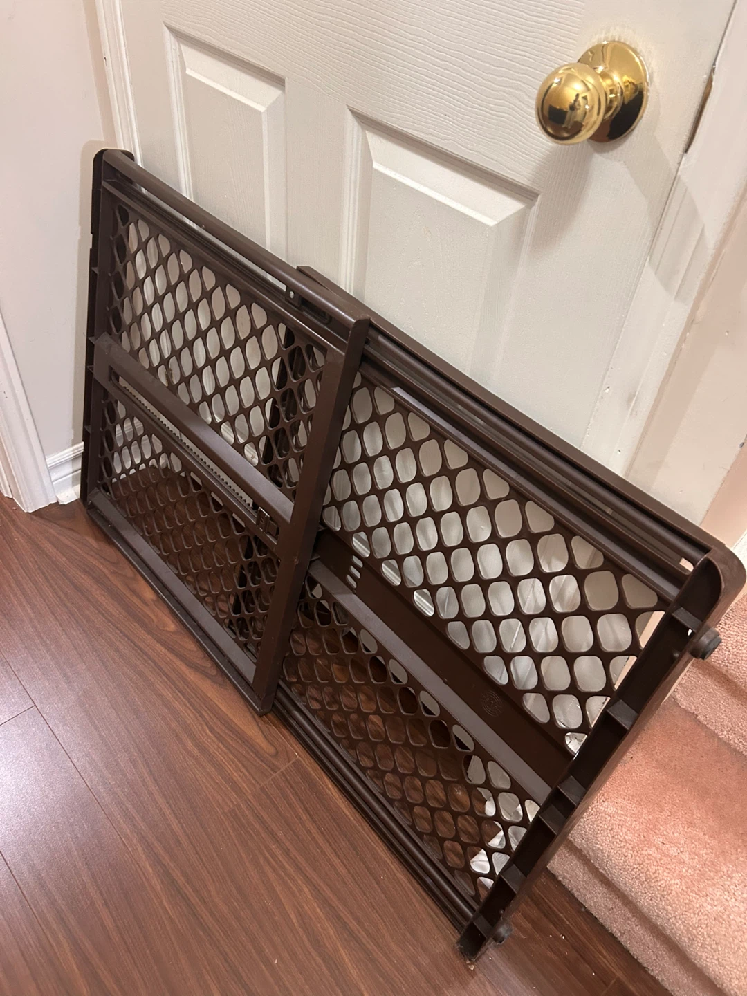 Expandable safety baby or pet gate